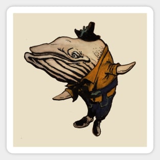 Lederhosen Whale Magnet